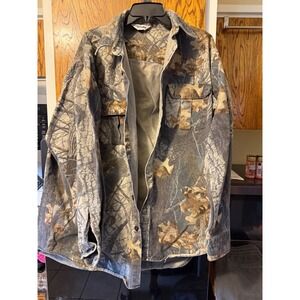 Walls Camouflage Button Up‎ Long Sleeve Shirt Men's Outdoor Hunting